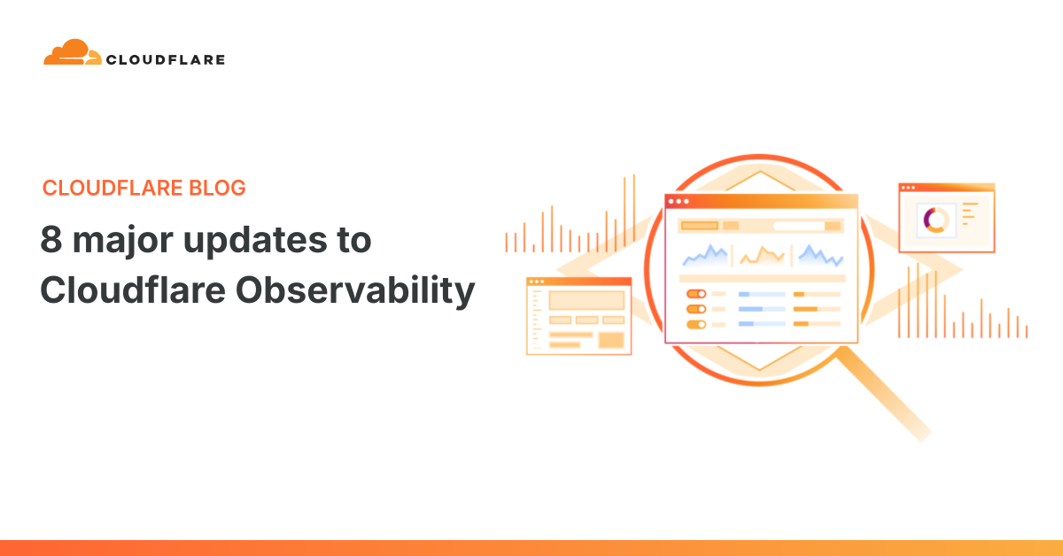 Ảnh bìa từ nguồn chính thức cho bài: Cloudflare công bố tám cập nhật lớn cho nền tảng Observability