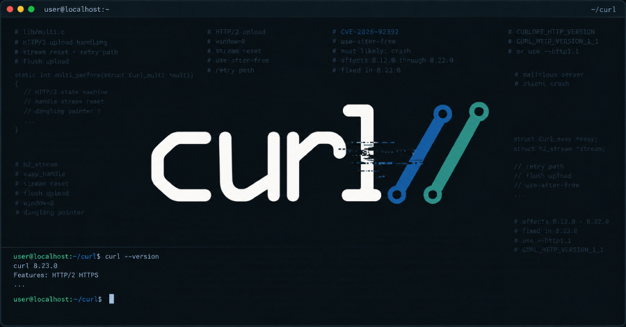 Ảnh minh họa: curl vá lỗ hổng upload HTTP/2 nghiêm trọng sau khi xuất hiện mã khai thác PoC thực thi mã phía client