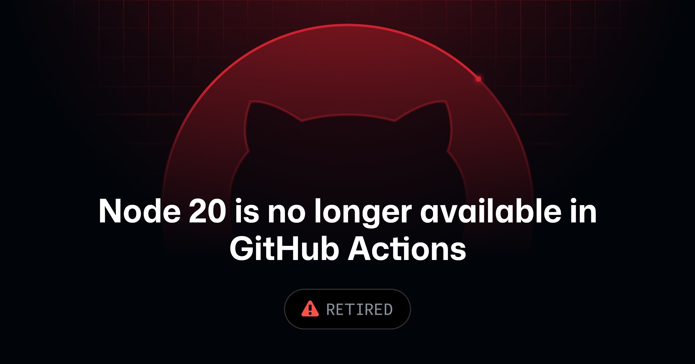 Ảnh bìa từ nguồn tin chính thức cho bài: GitHub Actions chính thức ngừng cung cấp Node 20