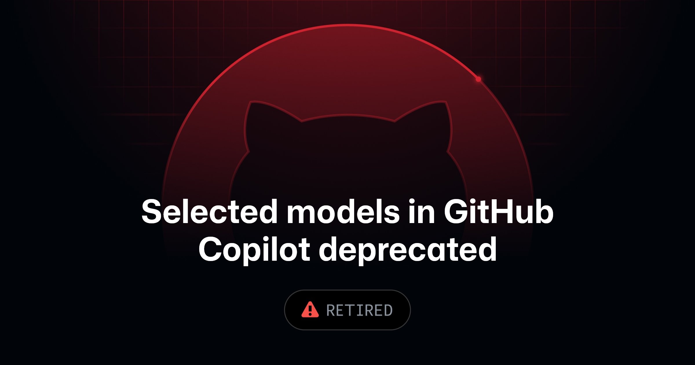 Ảnh minh há»a tin tức: GitHub Changelog: Selected models in GitHub Copilot deprecated