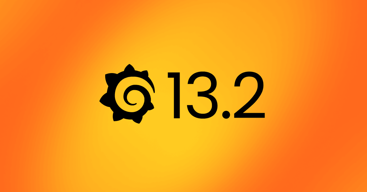 Ảnh bìa từ nguồn chính thức cho tin: Tin mới: Grafana 13.2 release: easier ways to query and explore your data