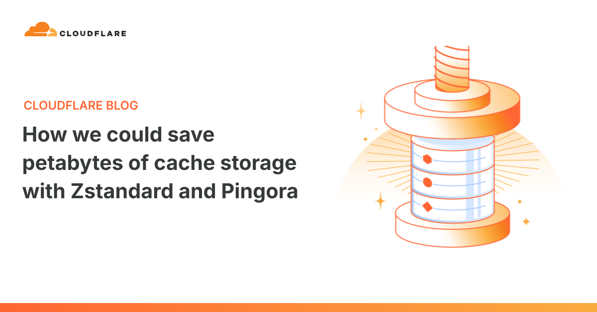 Ảnh bìa từ nguồn cho bài viết: Cloudflare tiết kiệm hàng petabyte cache bằng Zstandard và Pingora