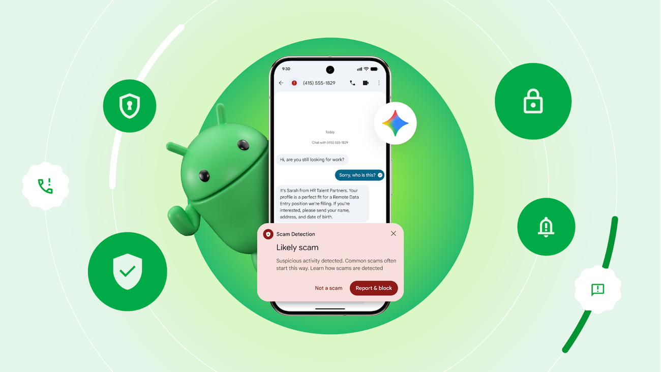 Ảnh bìa từ nguồn cho bài viết: Android tăng cường khả năng bảo vệ người dùng trước lừa đảo