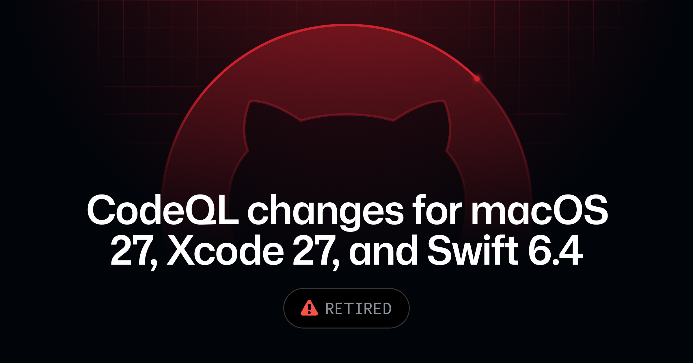 Ảnh chính thức minh họa tin: GitHub điều chỉnh CodeQL cho macOS 27, Xcode 27 và Swift 6.4