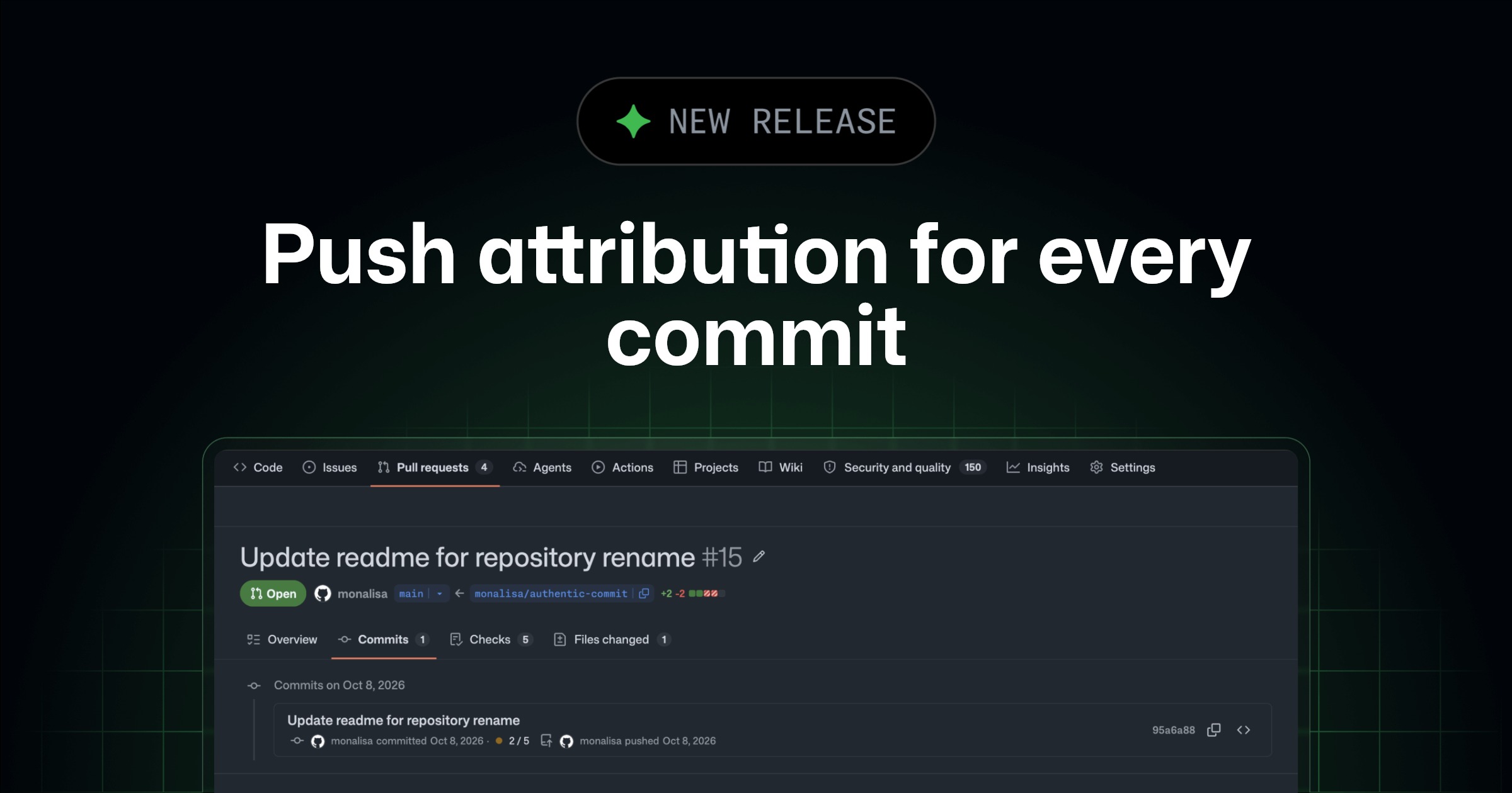 Ảnh bìa tin tức: GitHub mở public preview giới hạn cho tính năng gắn attribution khi push commit
