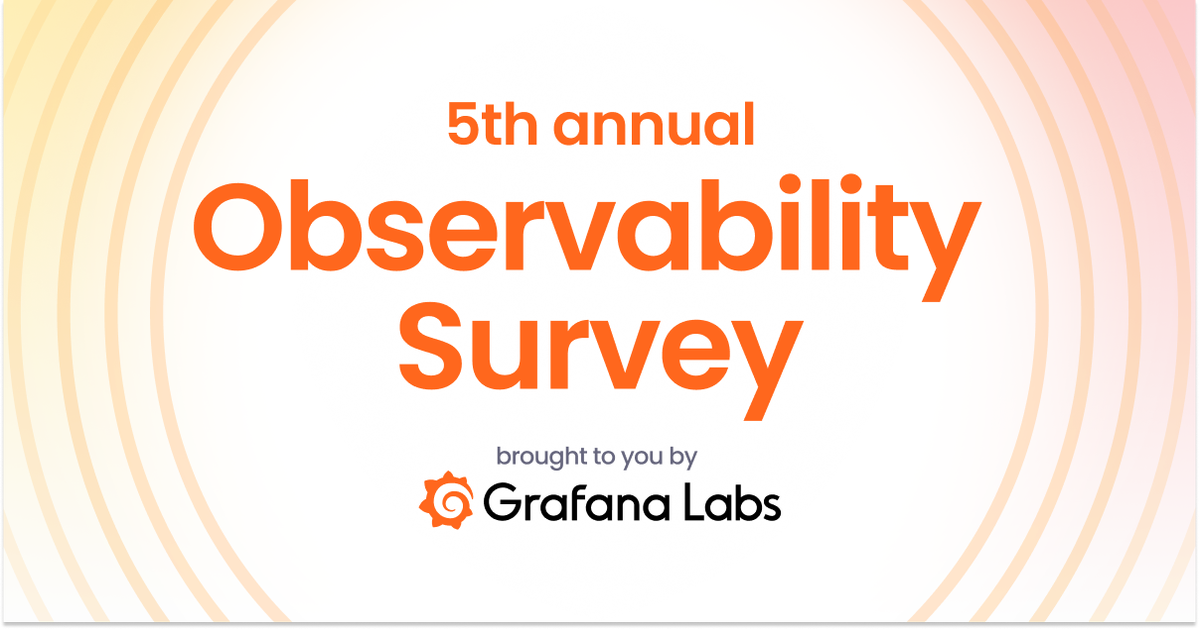 Ảnh bìa chính thức cho tin: Grafana Labs mở khảo sát Observability thường niên lần thứ năm
