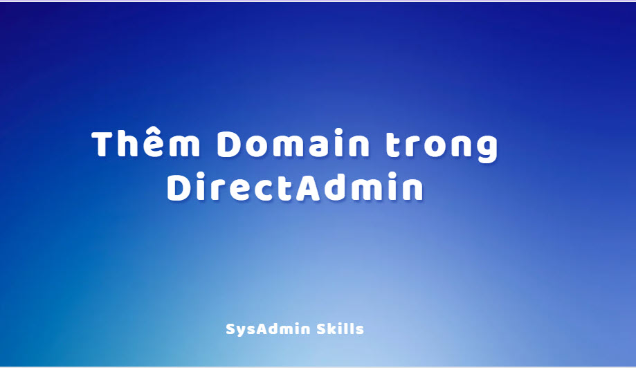 Domain Created Successfully