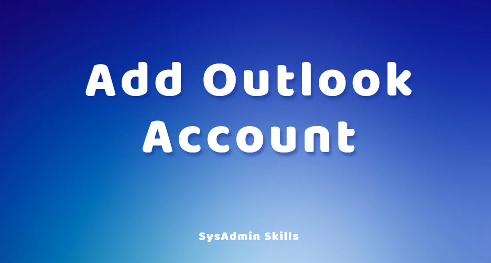 Outlook Account