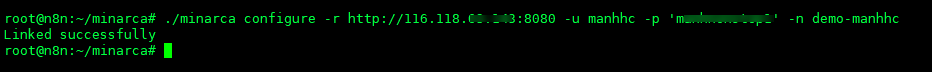 Minarca Server trên Debian