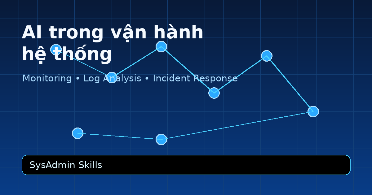 AI trong vận hành hệ thống: dùng LLM để giám sát, phân tích log và hỗ trợ incident response
