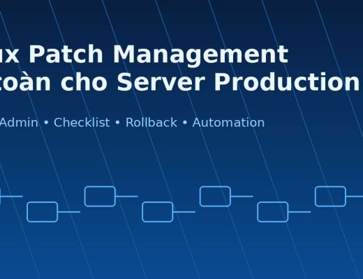 linux patch management an toàn cho server production